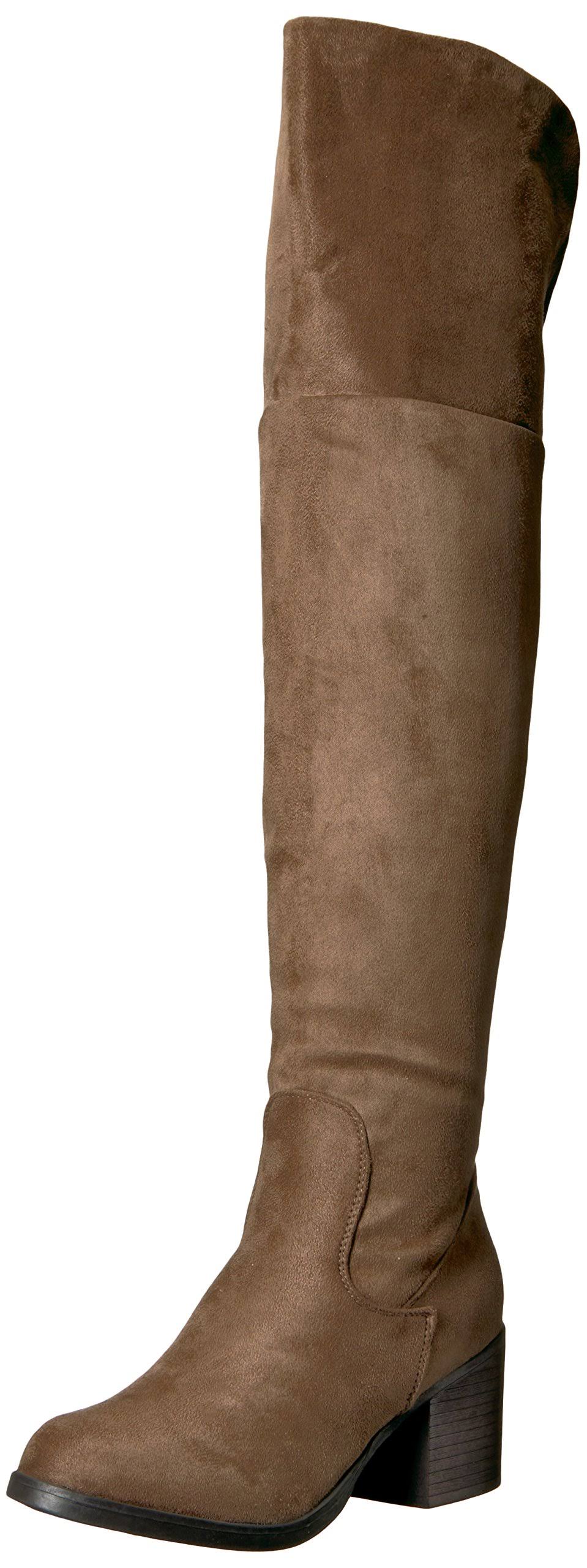 Taupe Wide Calf Female Dress 8.5 N555897