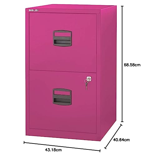 Two Drawer Steel Filing Cabinet O7412
