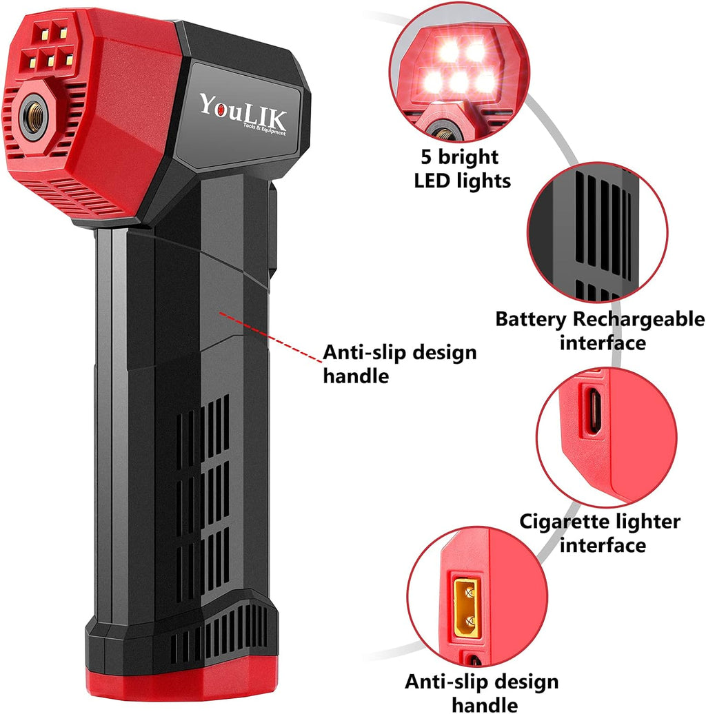 Portable Cordless Tire Inflator Air Compressor K566374