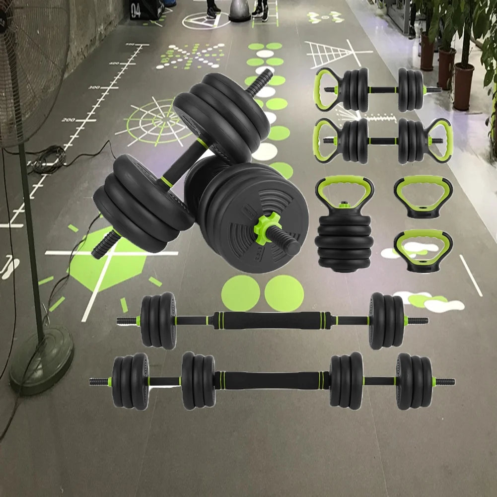4-in-1 Adjustable Dumbbells Set M180260