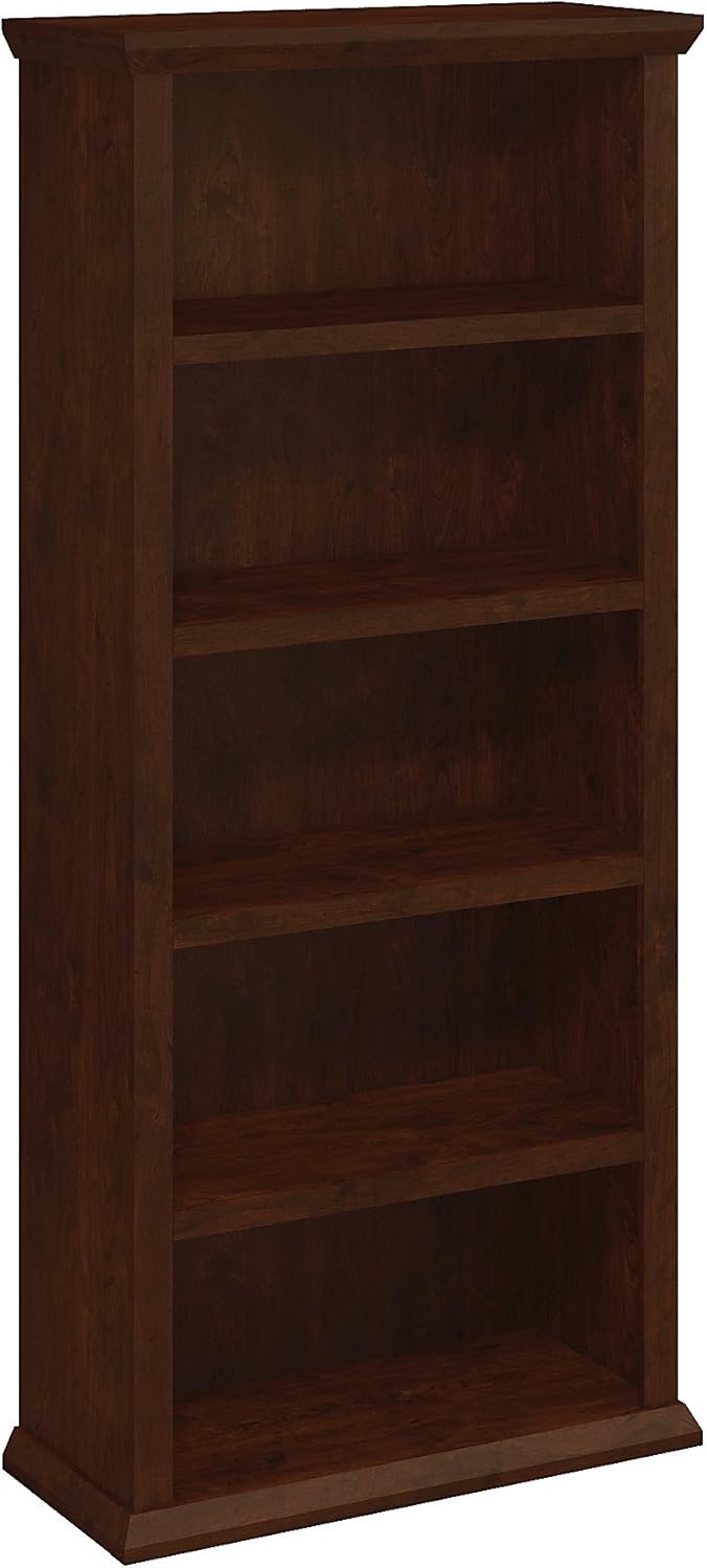 Antique Cherry 5 Shelf Bookcase S52844