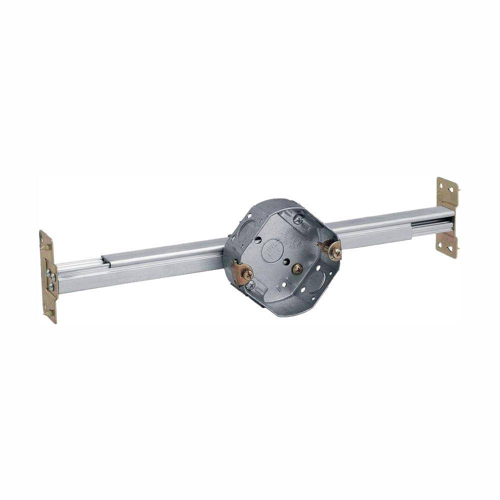 4 in. 15.8 Cu. in. Pre-Galvanized Metal Octagon Ceiling Fan Support Box (Case of 10) Y368481