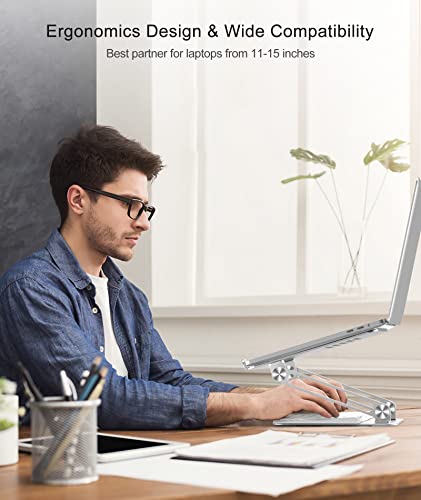 Adjustable Aluminum Laptop Stand J9546