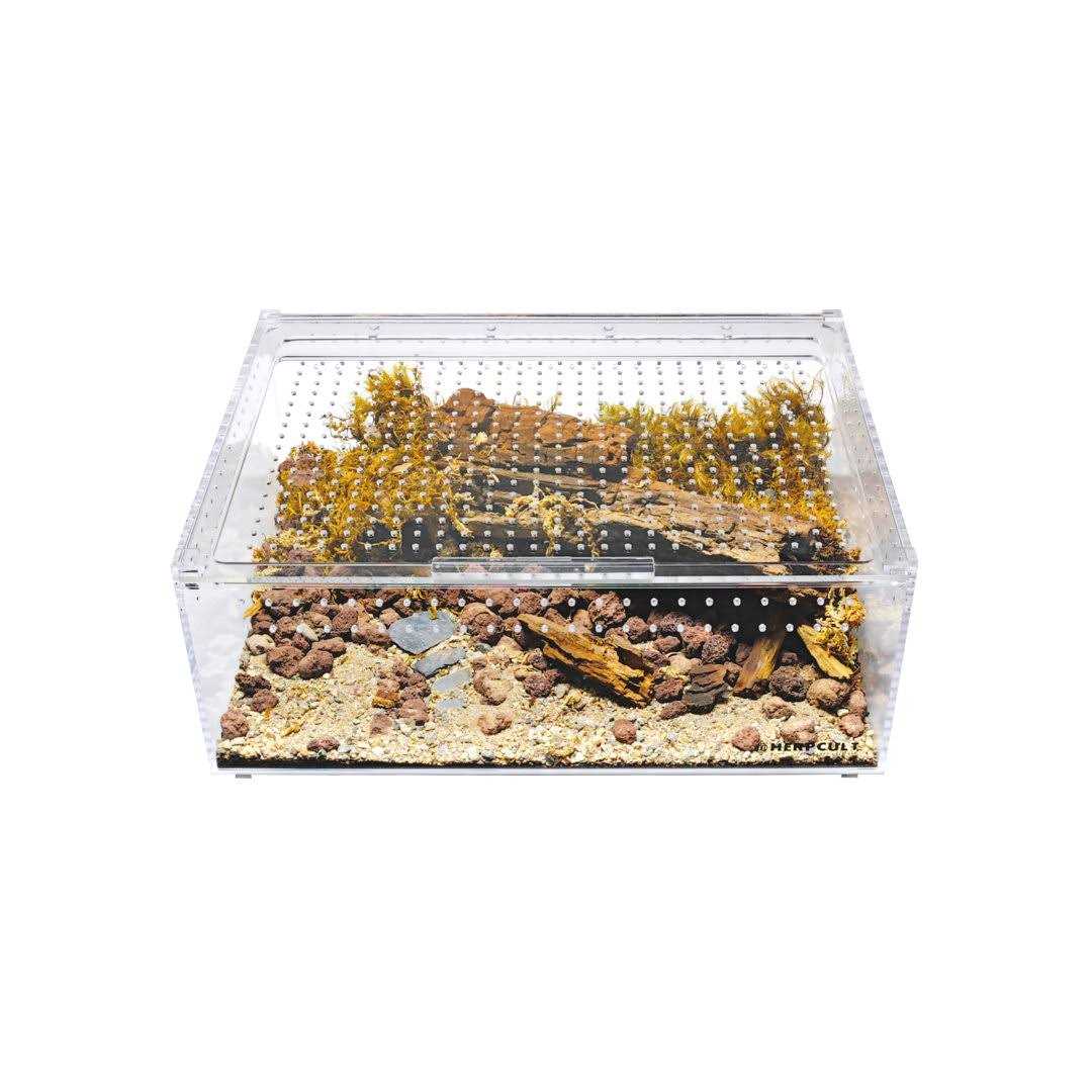 Acrylic Terrarium Extra Large Flat K7819