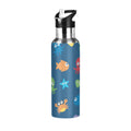 Stainless Steel Insulated Water Bottle with Straw Lid R83574