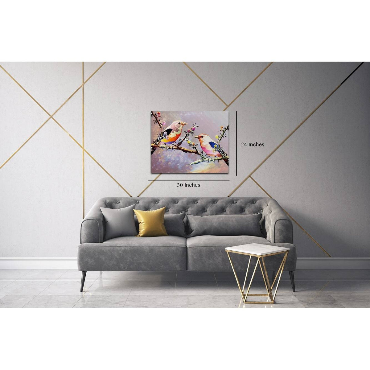 30 inch x 40 inch Pink Matte Canvas H914462