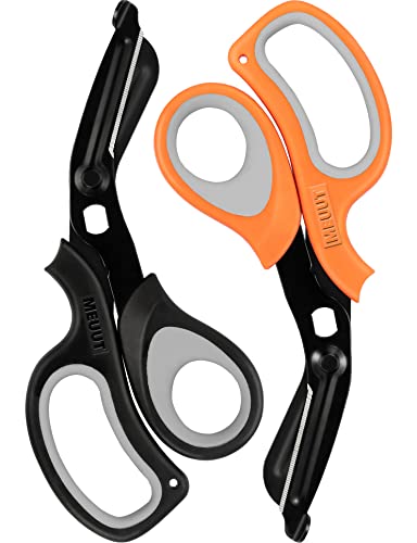 2 Pack Stainless Steel Medical Scissors with Non-Stick Blades O656