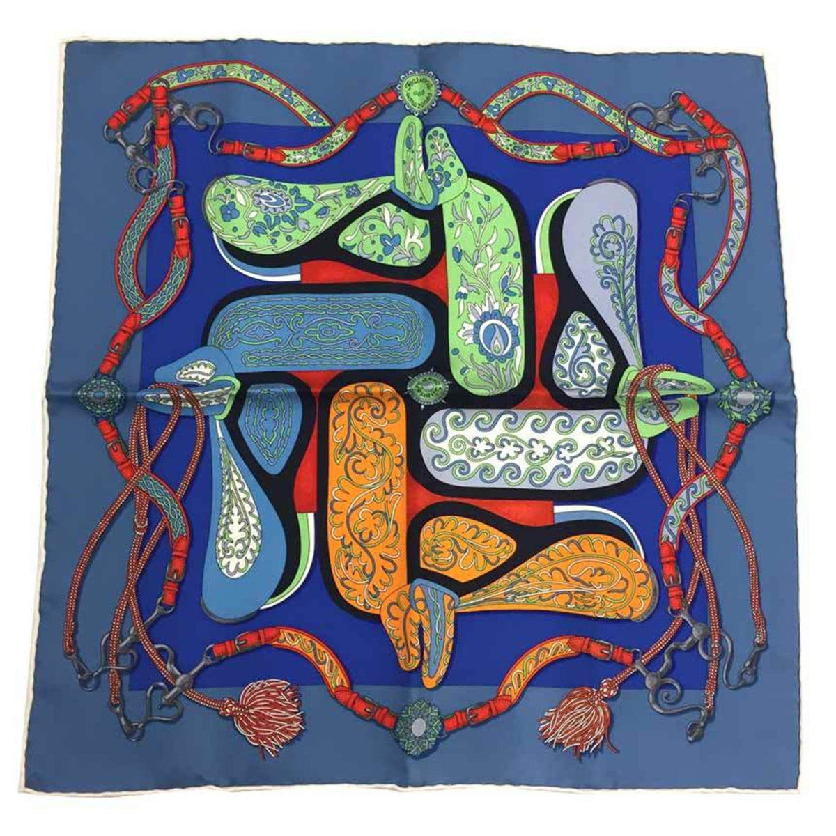 100% Silk Scarf Y346