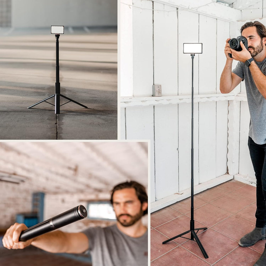 Adjustable 5ft Aluminum Light Stand Tripod D972