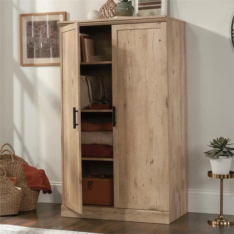 Engineered Wood Storage Cabinet in Prime Oak A1612