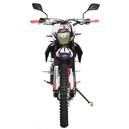 Green 250cc Gas Dirt Bike with 21"/18" Wheels A18451