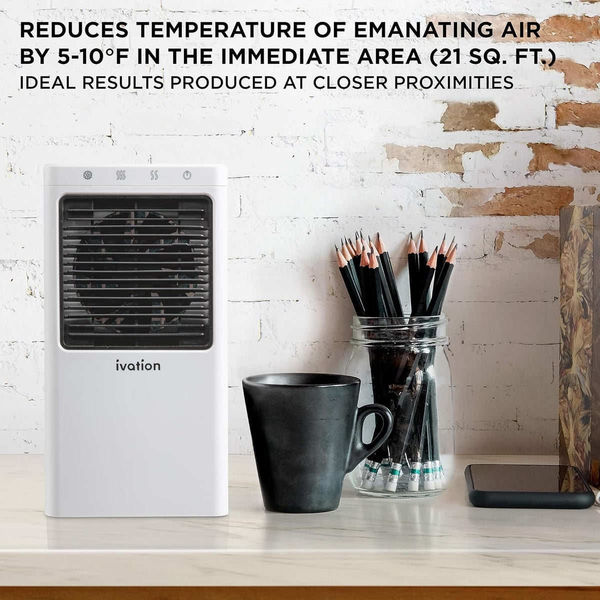 Mini Air Cooler with 2-Speed Fan I357
