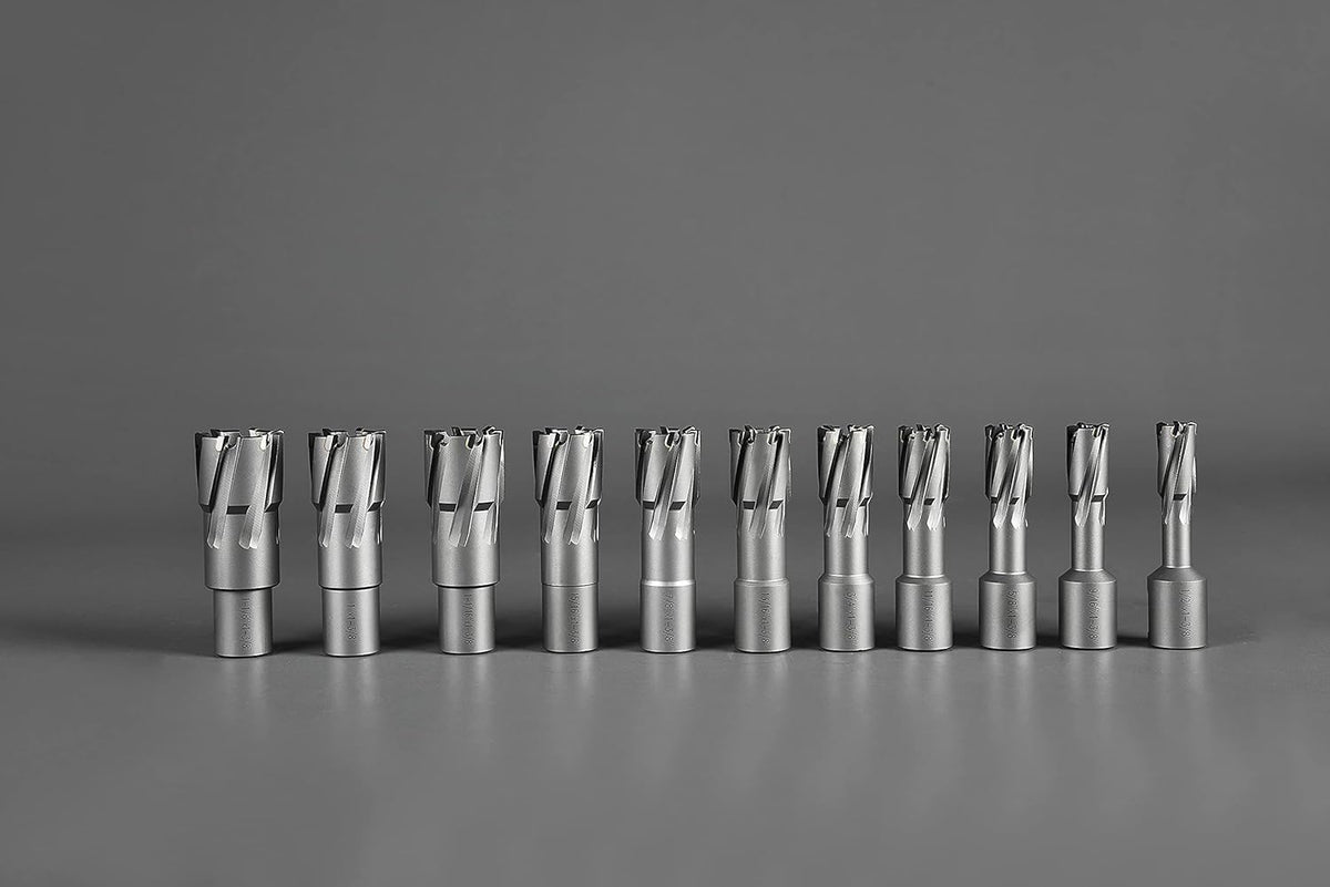 Carbide TCT 13 pcs Annular Cutter Set 3/4 Inch Weldon Shank E8891