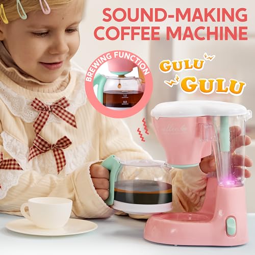 Play Kitchen Toys with Coffee Maker, Mixer, Toaster P733933