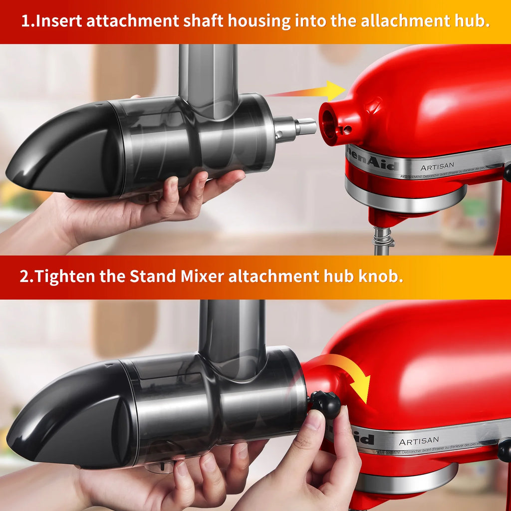 Black Citrus Juicer Attachment for Stand Mixers Z2363