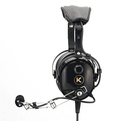 Black PNR Pilot Aviation Headset L912246