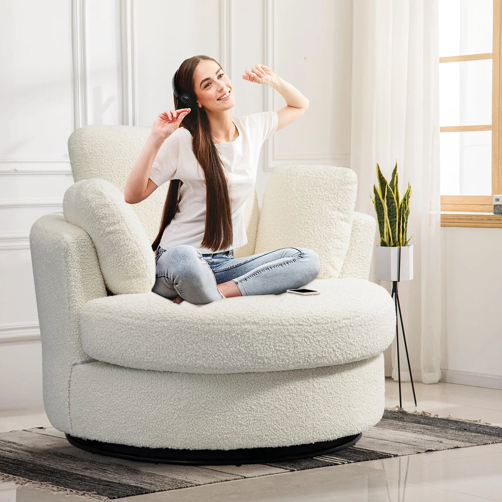 Sherpa Swivel Chair A82369