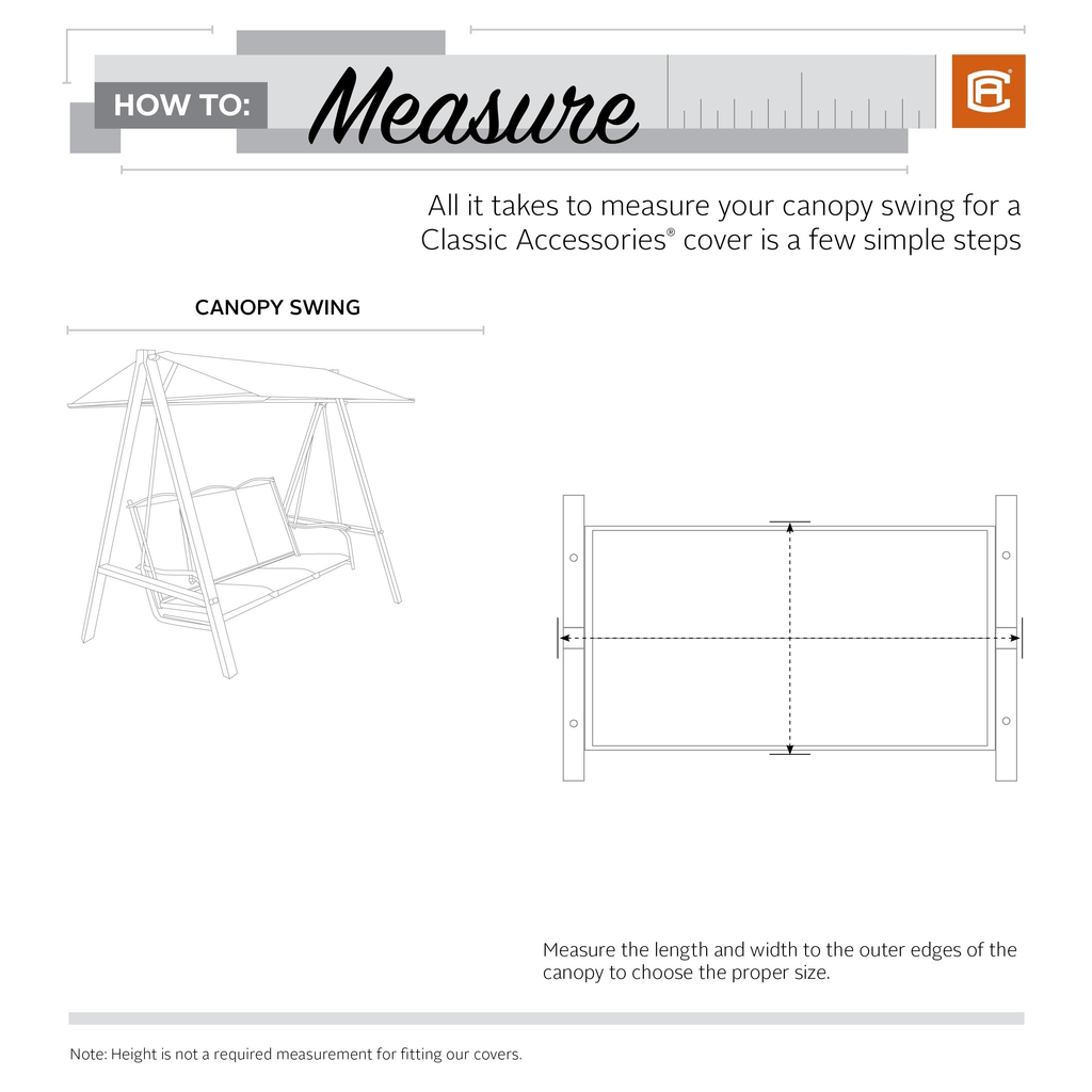 Patio Canopy Swing Cover Q630699