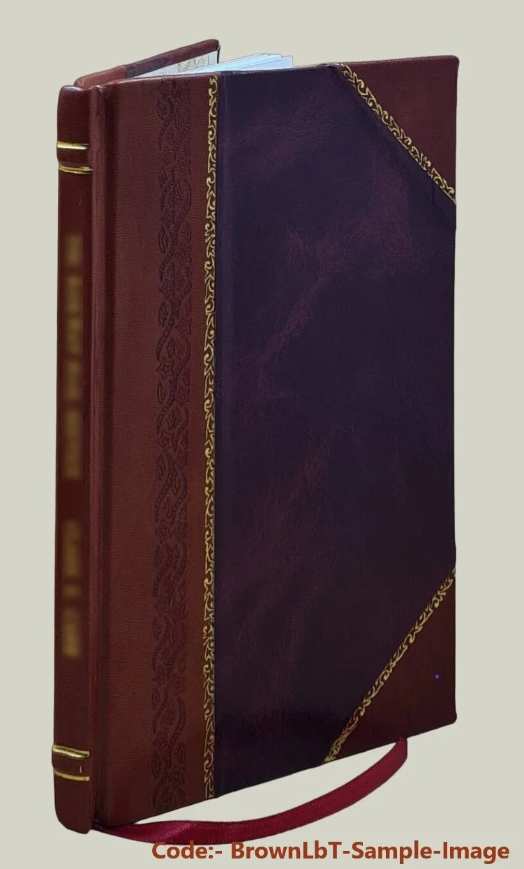 Notice sur lhistoire de la parfumerie Leather Bound M83060
