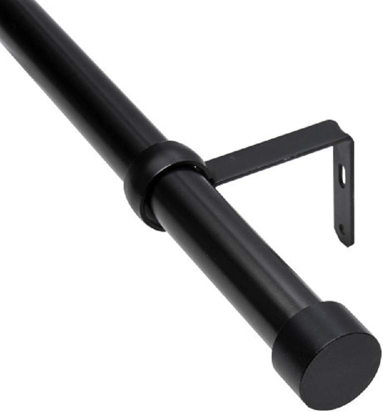Nickel Adjustable Curtain Rod 36 to 72-Inches R2848