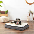 Plush Orthopedic Pillowtop Dog Bed with Removable Cover D615