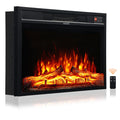 Electric Fireplace Heater with Thermostat, Remote Control K8326