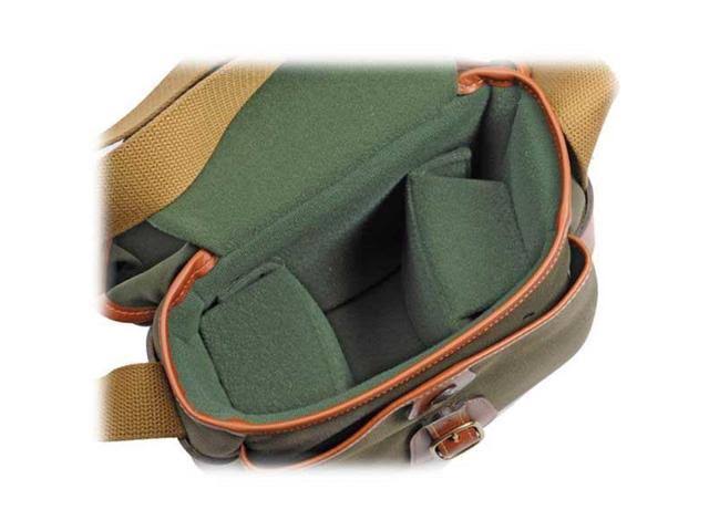 Sage Camera Bag with Tan Trim U7097