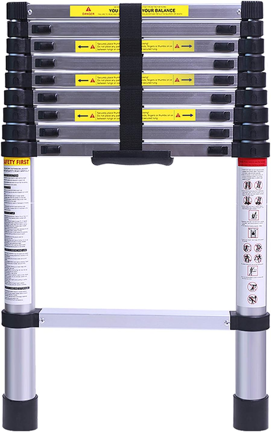 9.5FT Aluminum Telescoping Ladder E17126