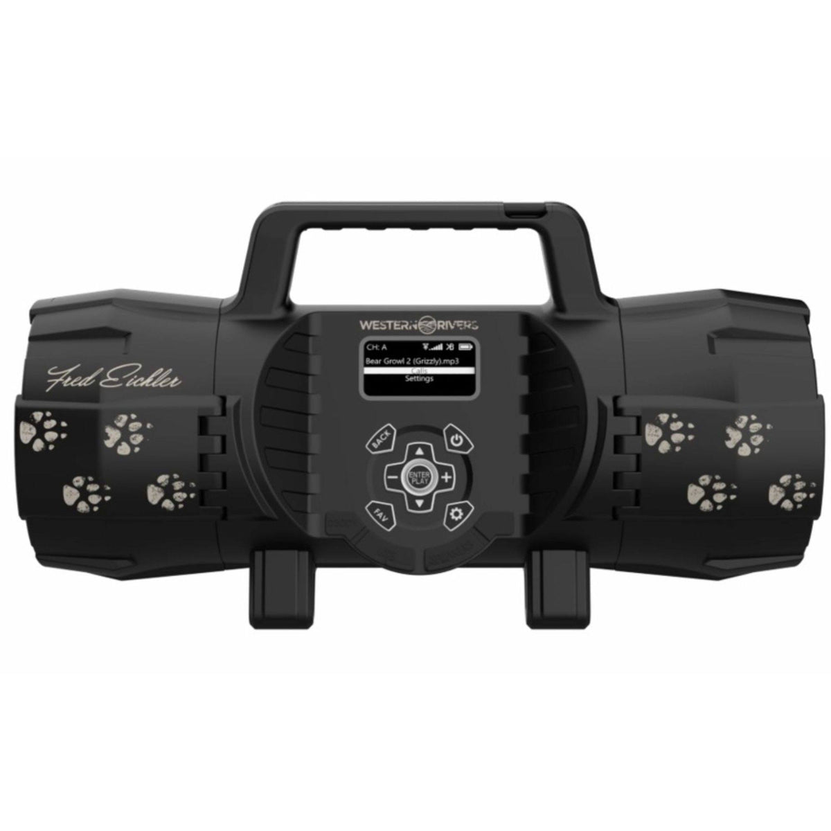 Matte Black Outdoor Game Caller Dual Speaker S27282