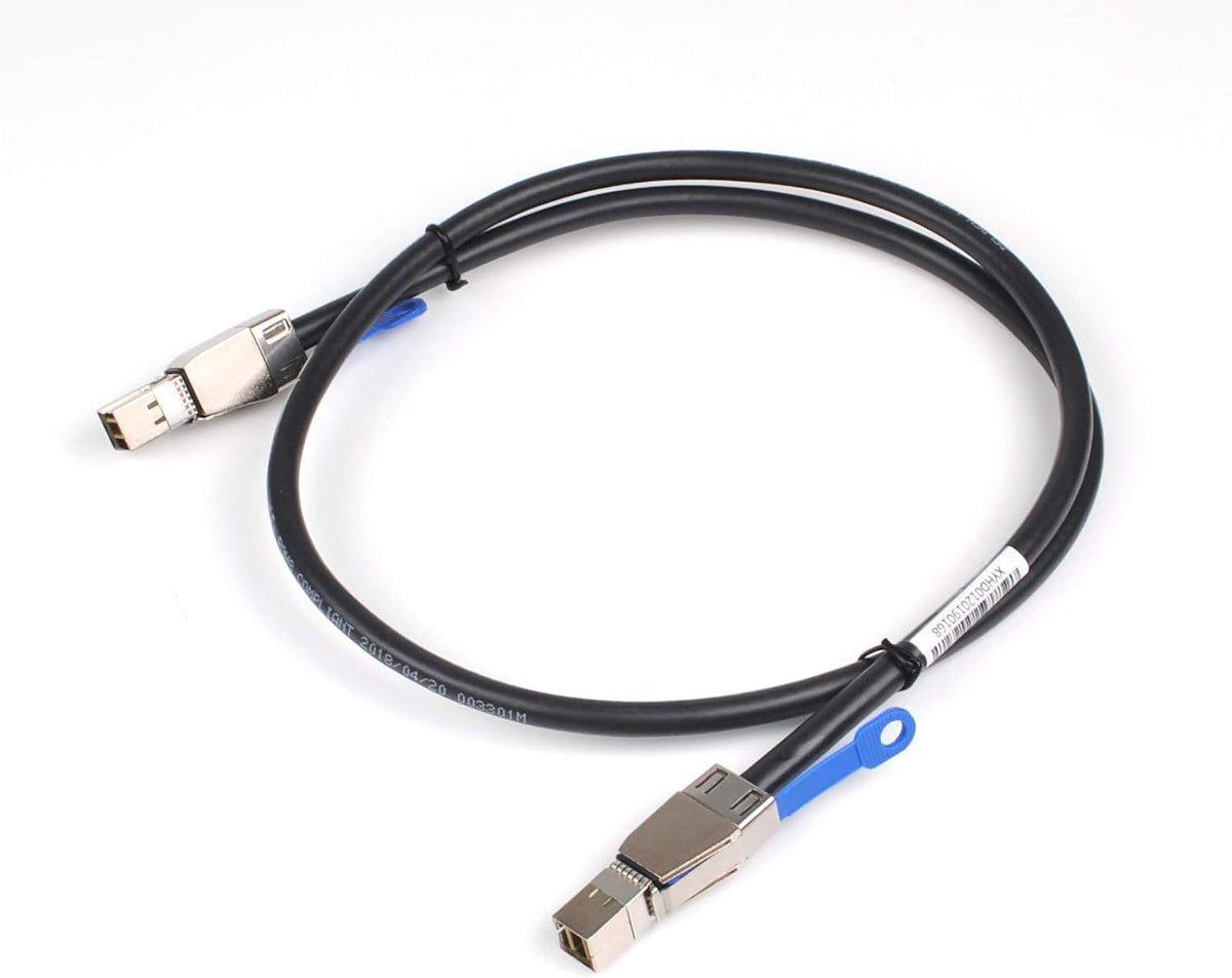 External Mini SAS HD Cable, SFF-8644 to SFF-8644, 1 Meter 3.3ft Pack of 2 V8335