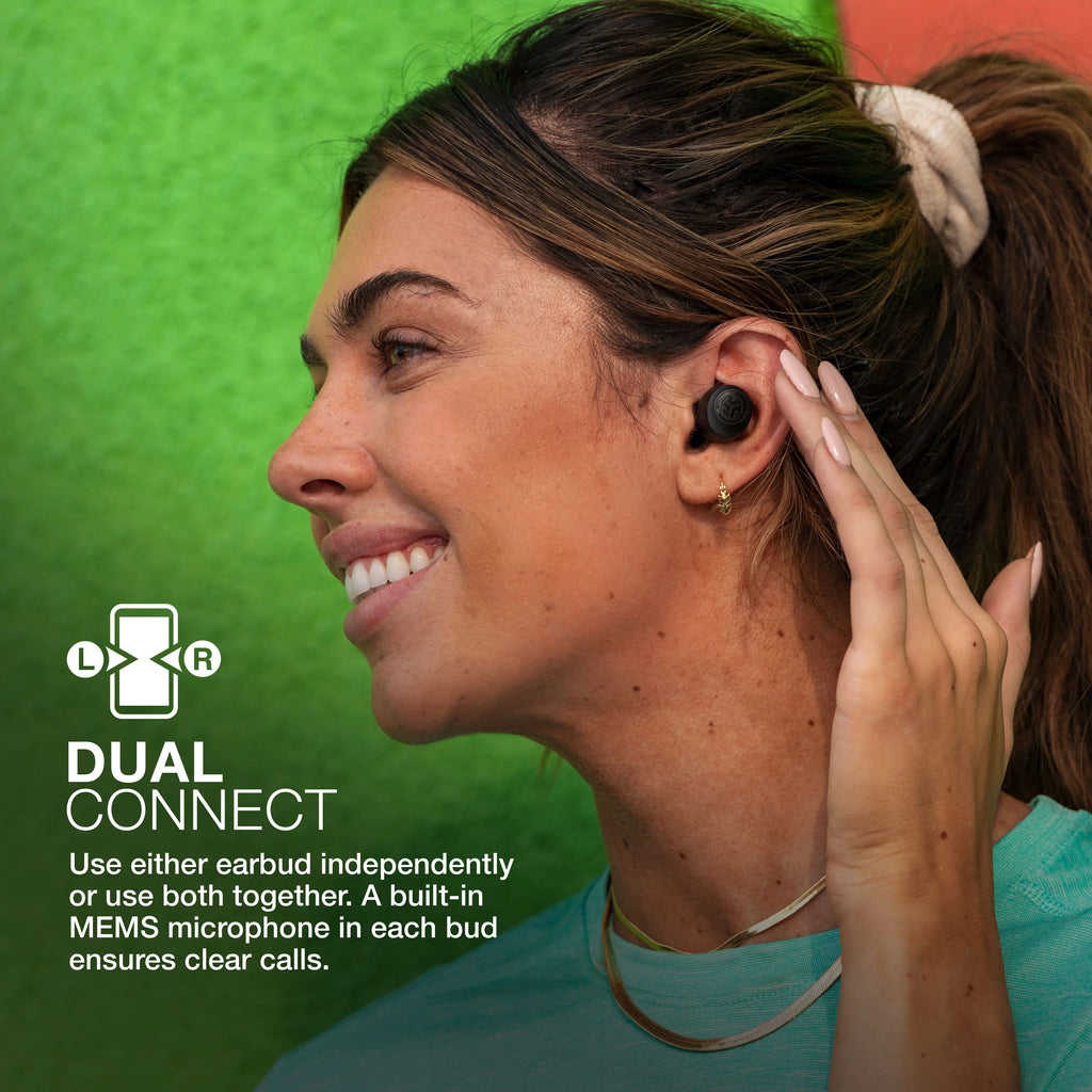 Black True Wireless Bluetooth Earbuds with Charging Case K234