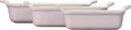 Stoneware Heritage Set 3 Rectangular Dishes, Shallot, 1.1 qt., 2.5 qt. & 4 qt. K805580