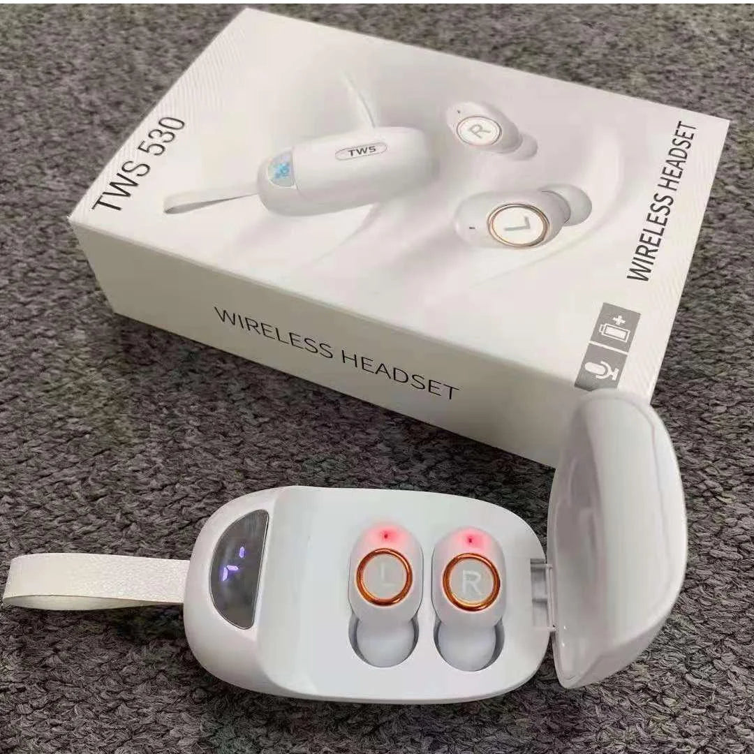 Wireless Bluetooth in-Ear Headphones with Charging Case Y5091