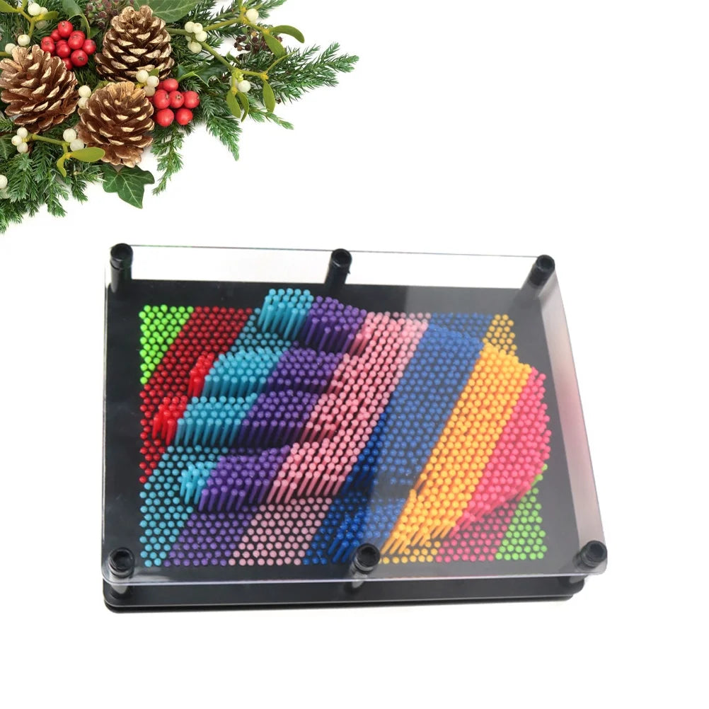 Plastic 3D Pin Art Handprint Toy I25392