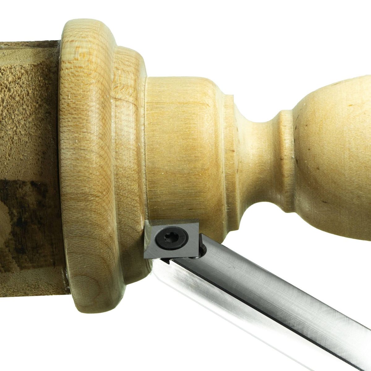 5 Carbide Woodturning Tools with Interchangeable Lathe Tool Handle, 2 inch Radius J796325