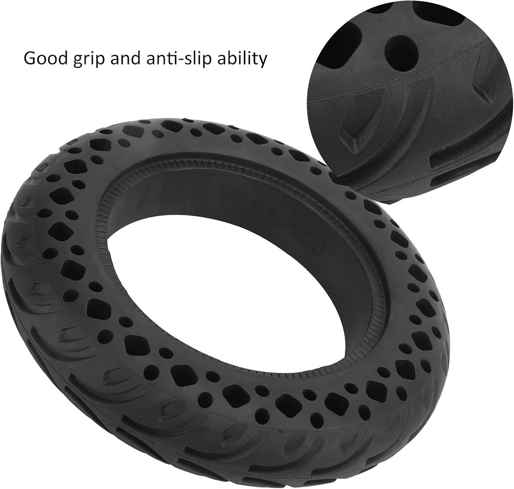 10x2.0in Solid Rubber Electric Scooter Tire Pack of 2 G417434