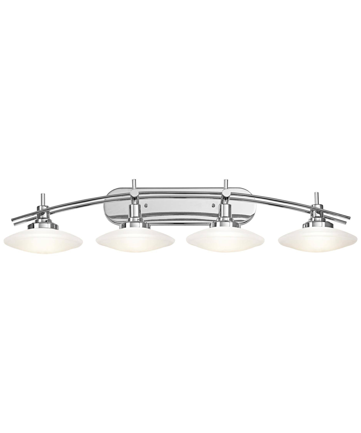 Four Light Chrome Bath T4446