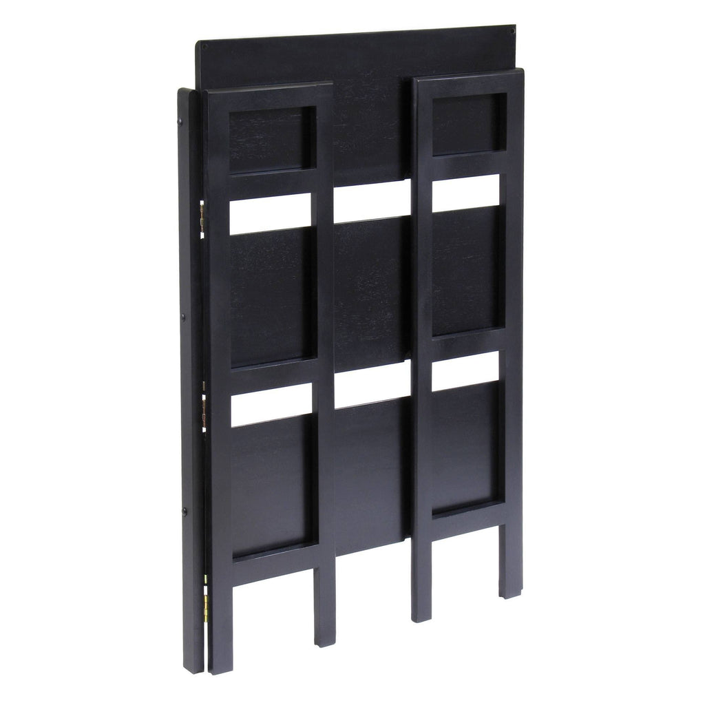 3-Pc Folding Bookcase with Fabric Basket M359