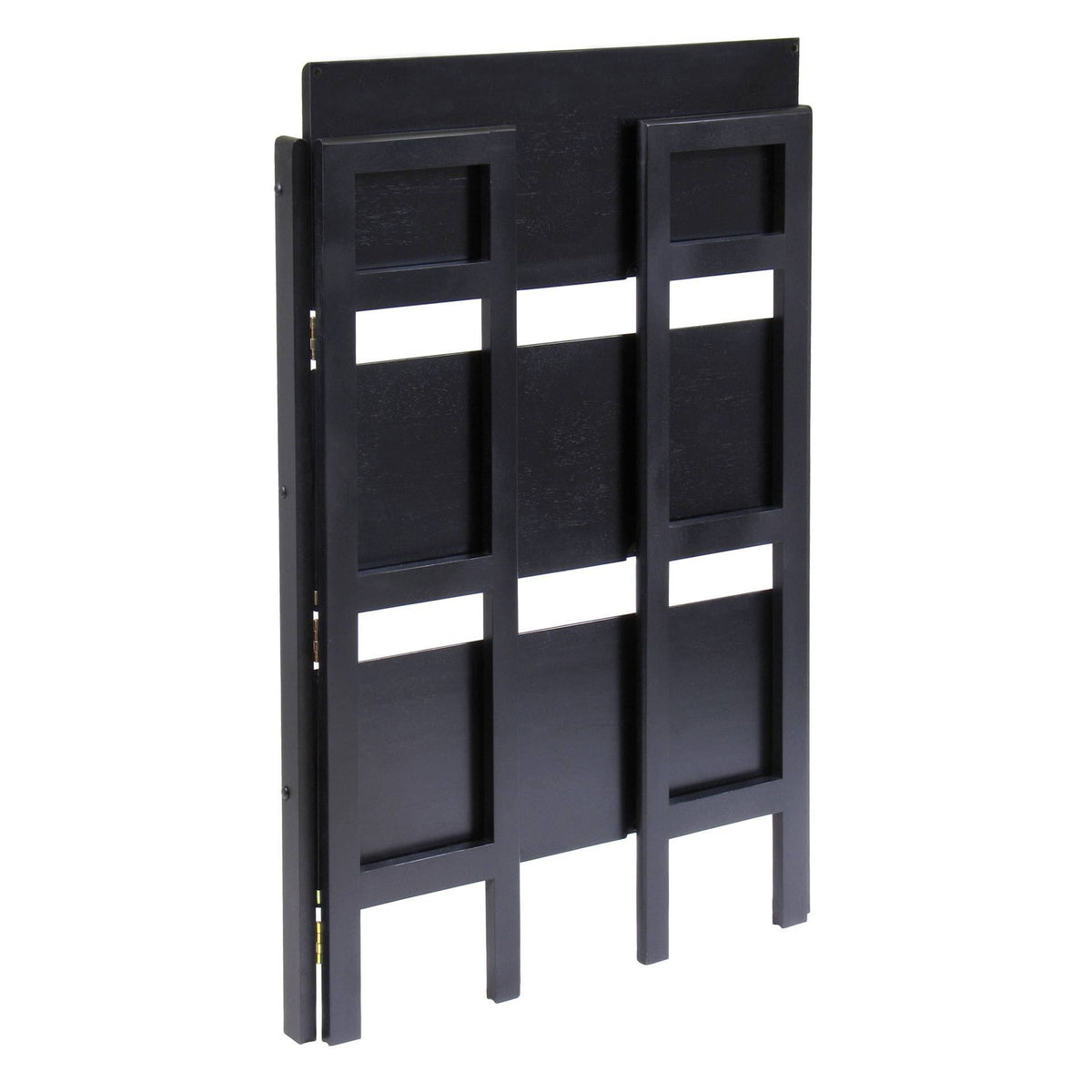 3-Pc Folding Bookcase with Fabric Basket M359