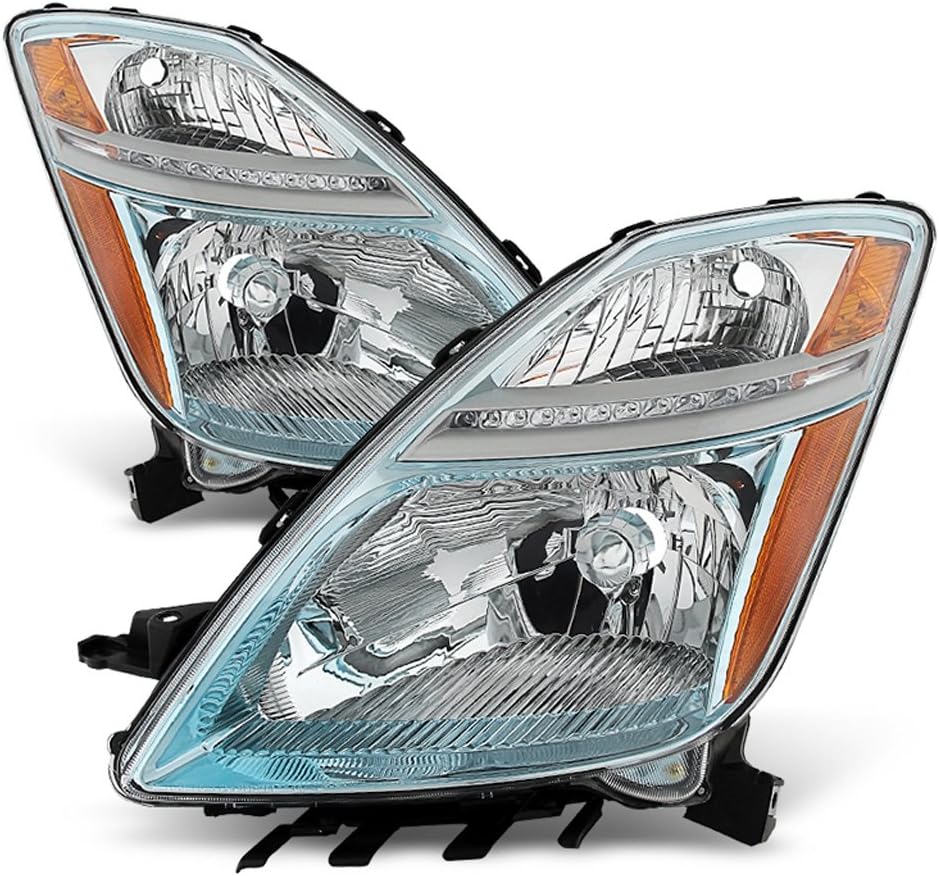 Toyota Prius Halogen Headlights Replacement Headlamps P74878