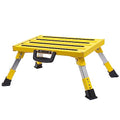 Portable Foldable Anti-Slip Aluminum RV Steps with Handles V6939