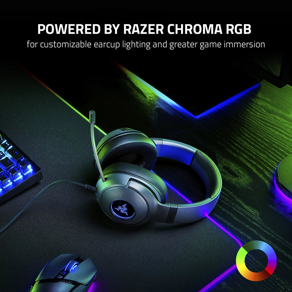 Black Wired Gaming Headset M839237