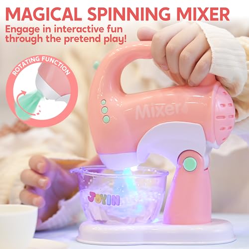Play Kitchen Toys with Coffee Maker, Mixer, Toaster P733933
