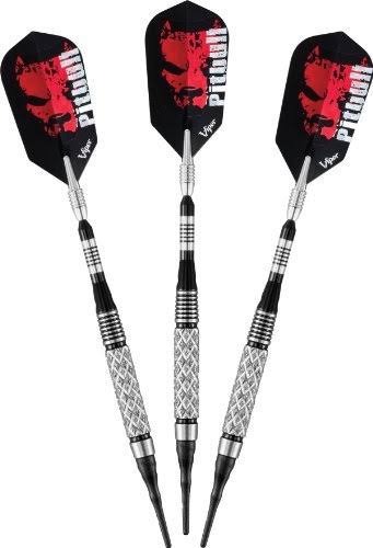90% Tungsten Soft Tip Darts with Storage/Travel Case, 18 Grams E176527