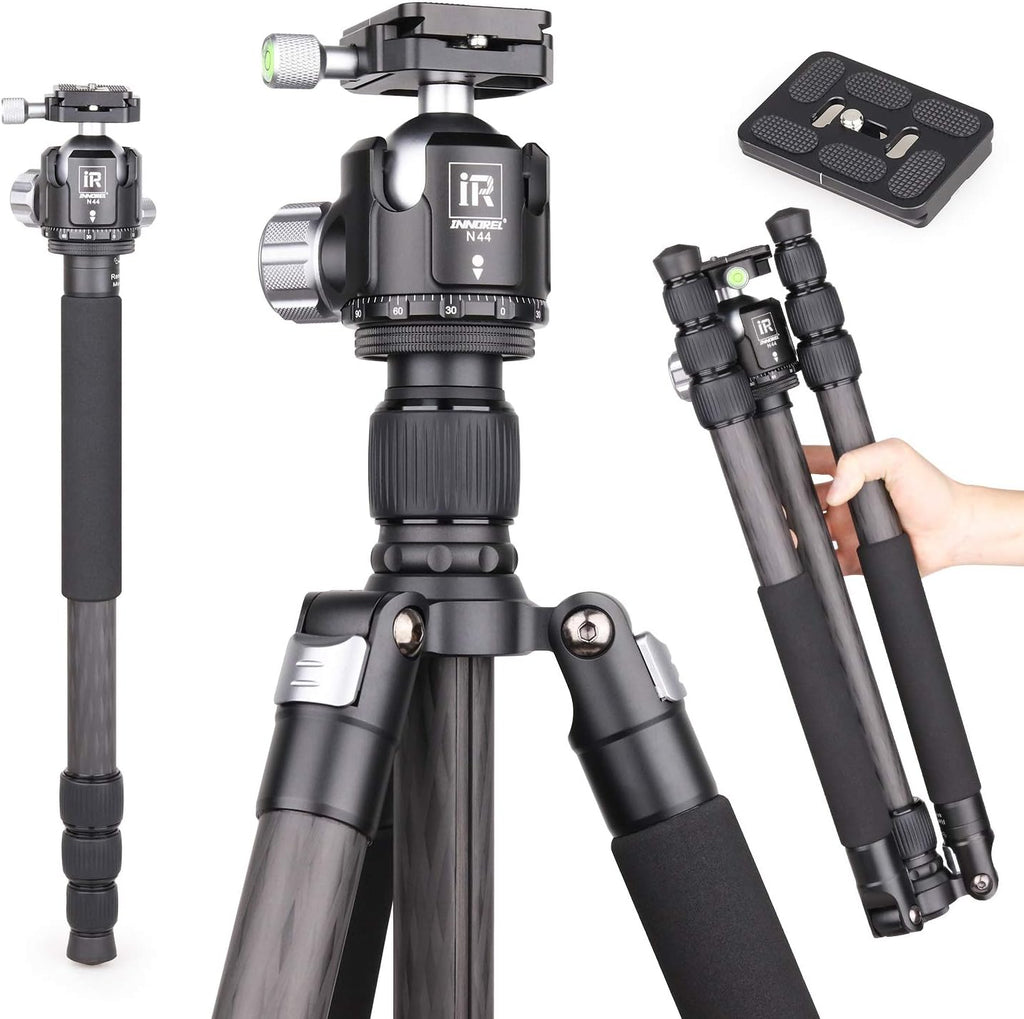 Carbon Fiber Tripod Heavy Duty Compact Stand C8170