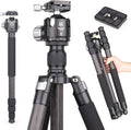 Carbon Fiber Tripod Heavy Duty Compact Stand C8170