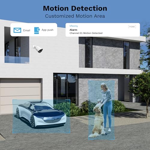 8CH 1TB HDD 4pcs 2MP Outdoor Wired Security Camera System Y65331