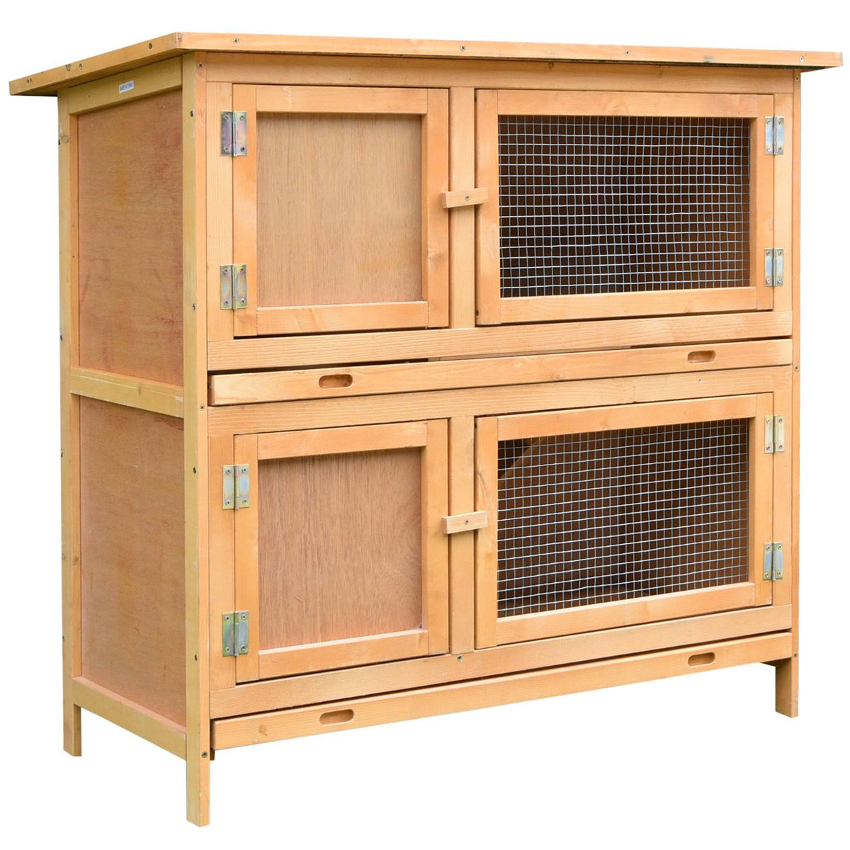Solid Wood Rabbit Hutch T1485