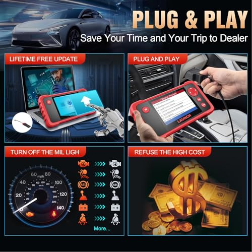 OBD2 Scanner Engine ABS SRS Transmission Diagnostic Scan Tool U917818