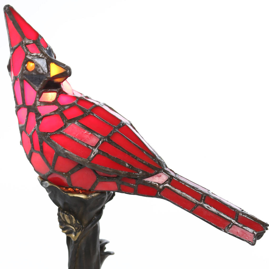13.5x22 Tall Stained Glass Accent Lamp W517053